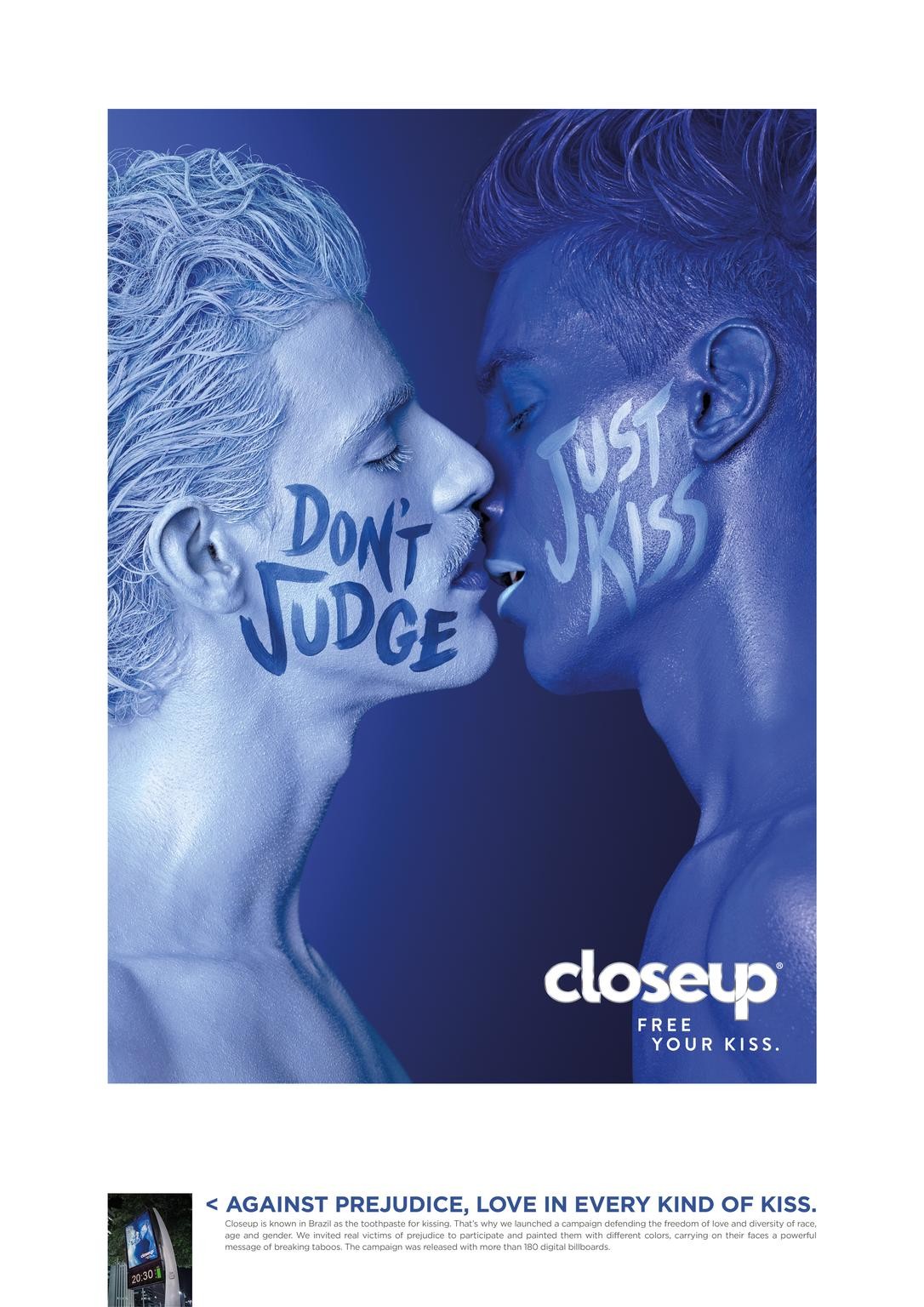 Don't judge. Kiss.