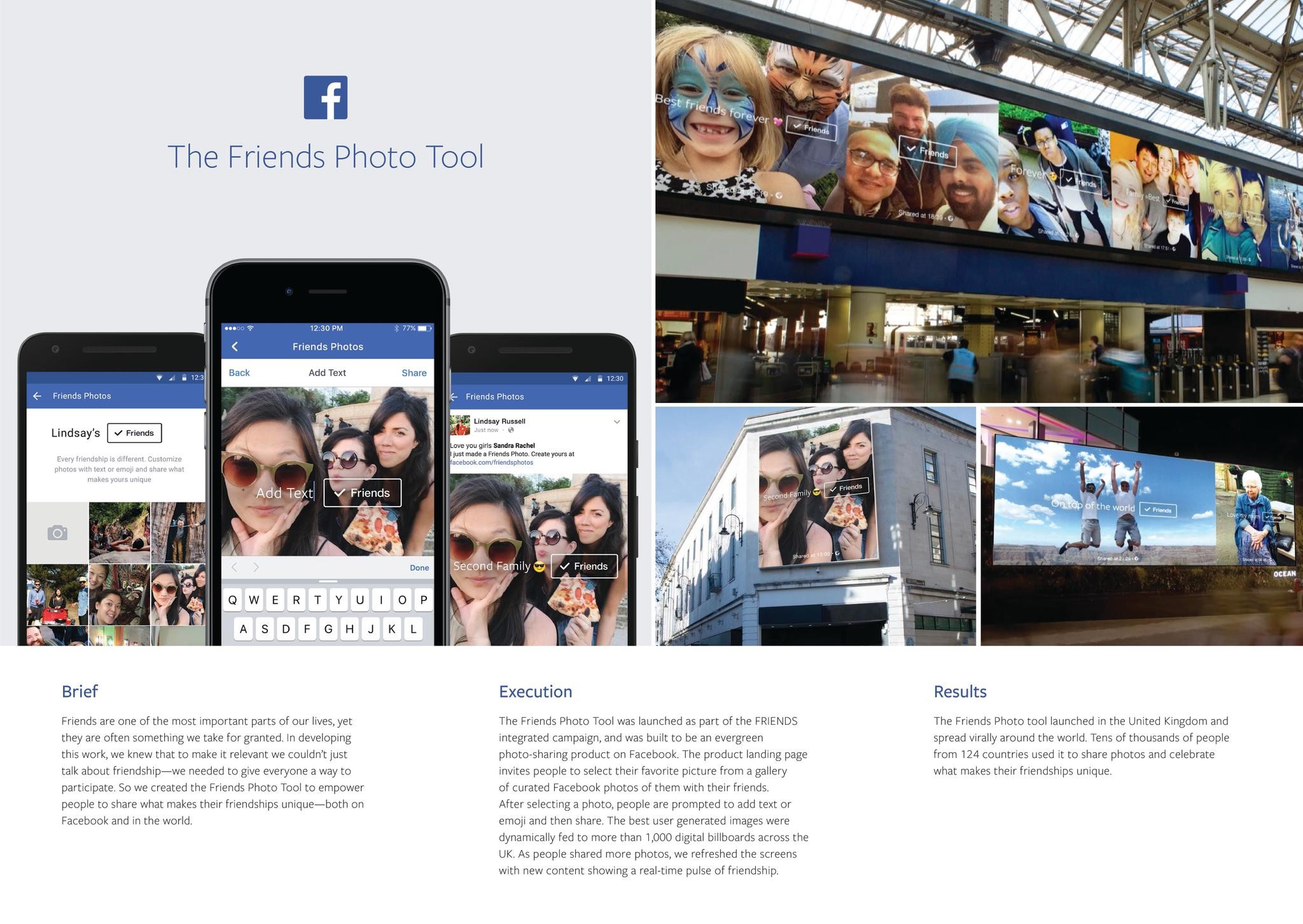 The Friends Photo Tool from Facebook