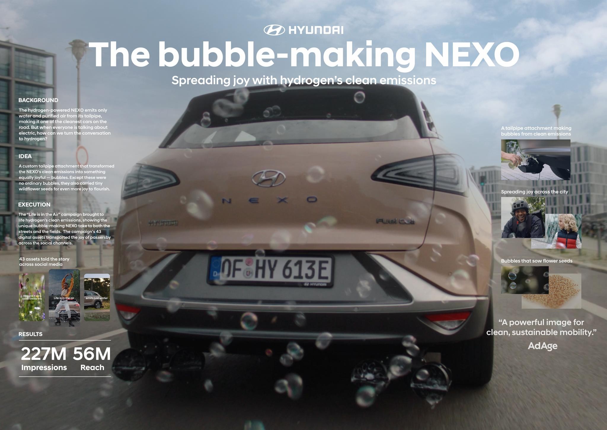 The bubble-making NEXO | Life is in the Air.