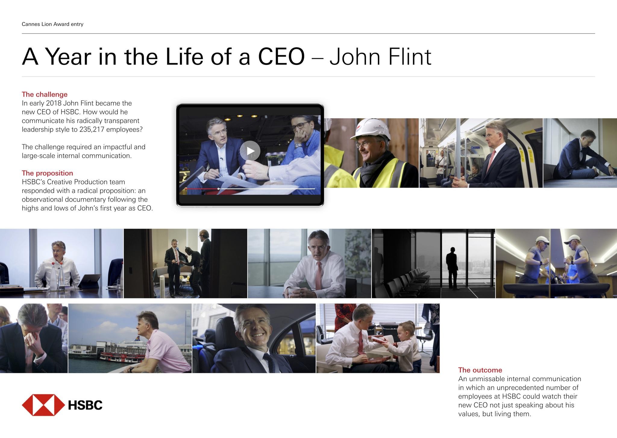 A Year in the Life of a CEO - John Flint