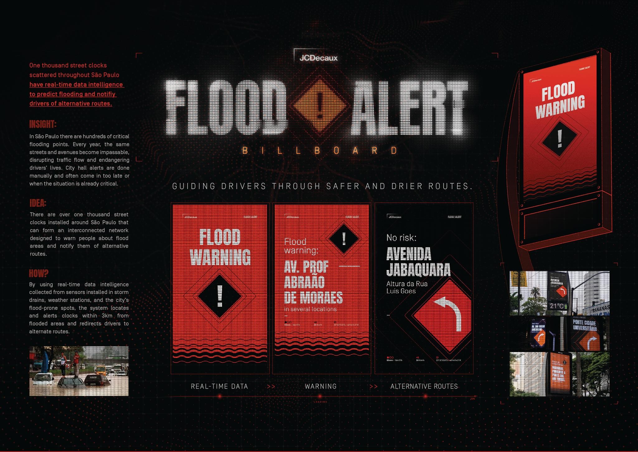 Flood Alert Billboard