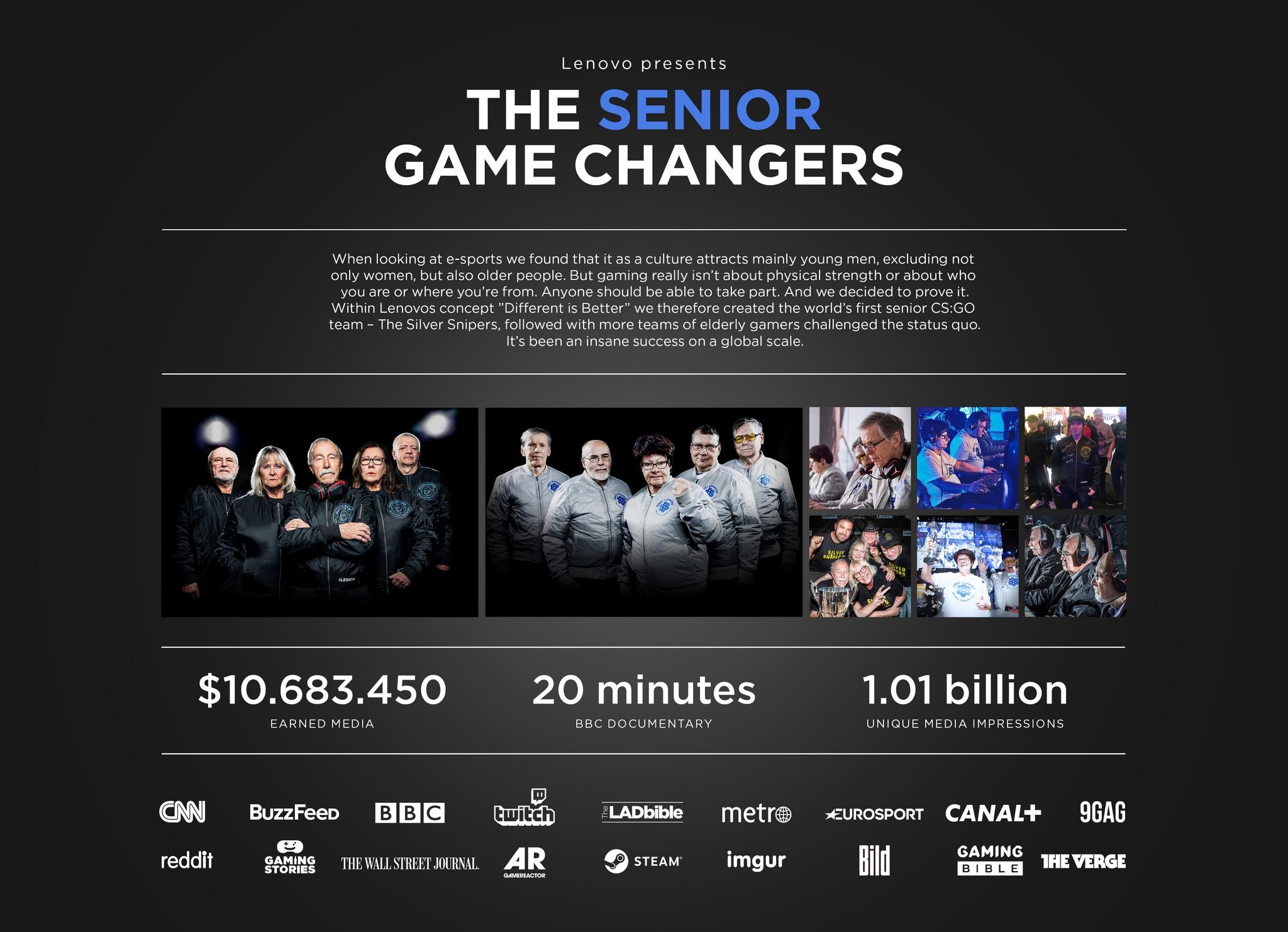 The (Senior) Game Changers