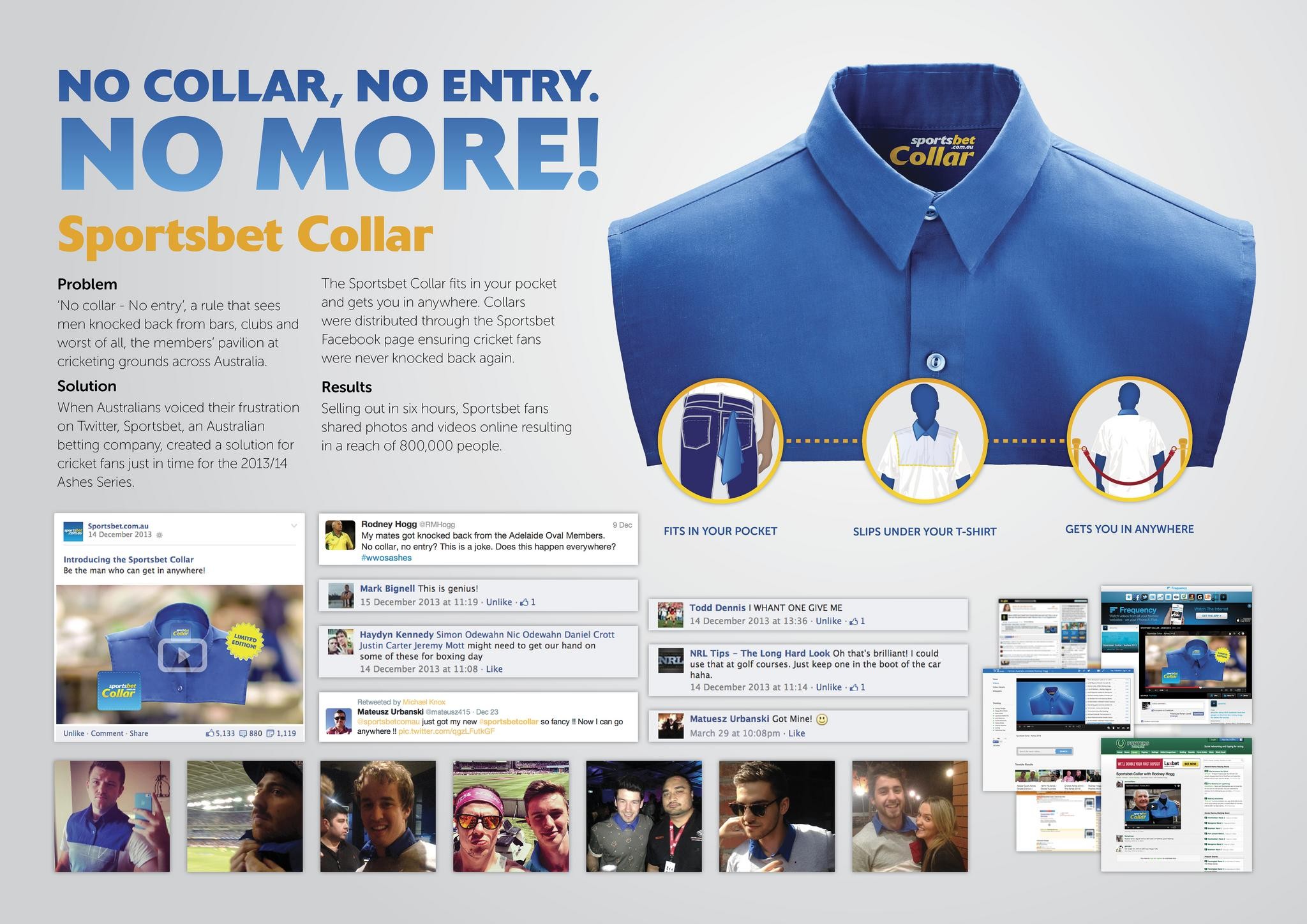 SPORTSBET COLLAR