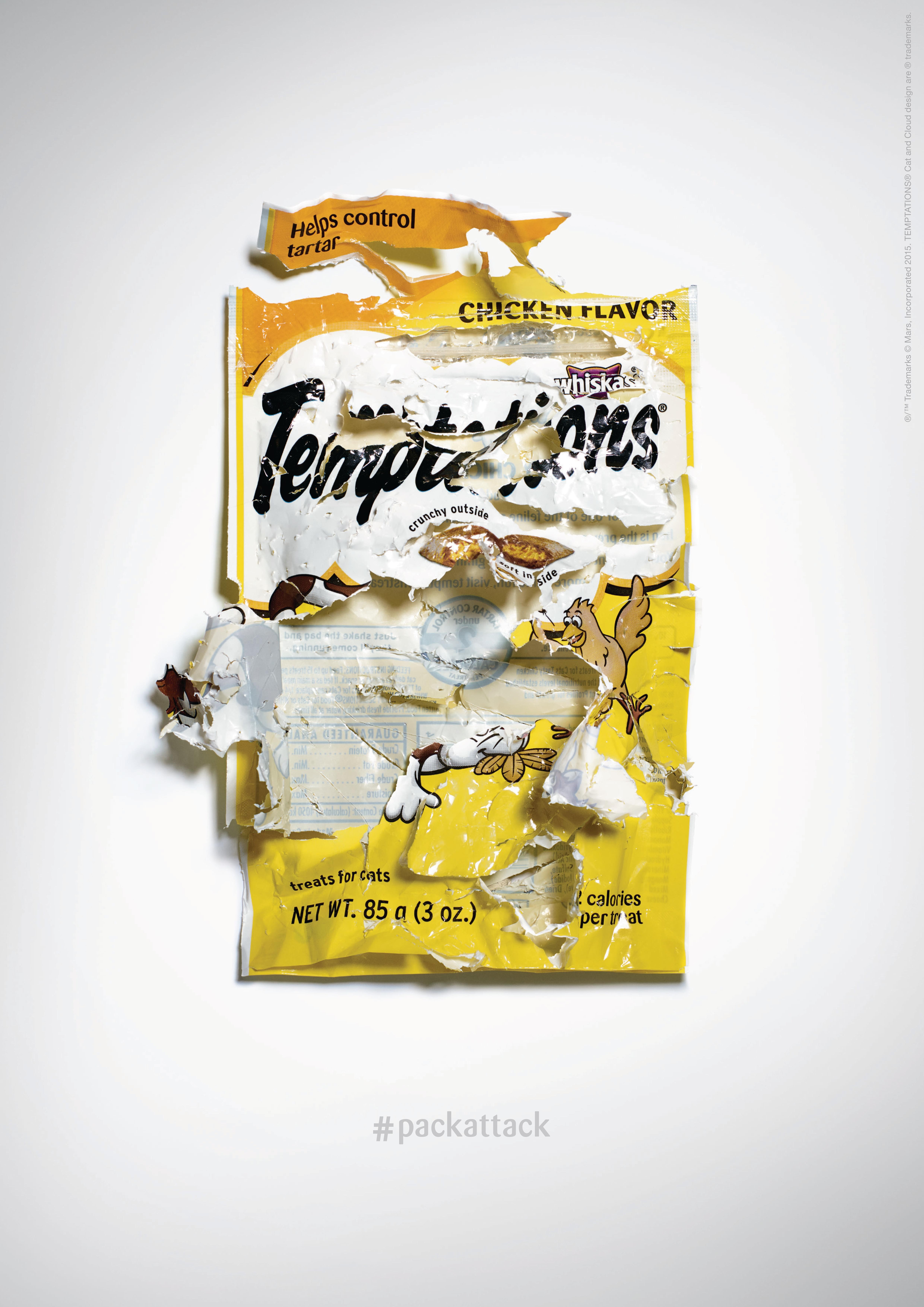 Temptations cat food commercial sales