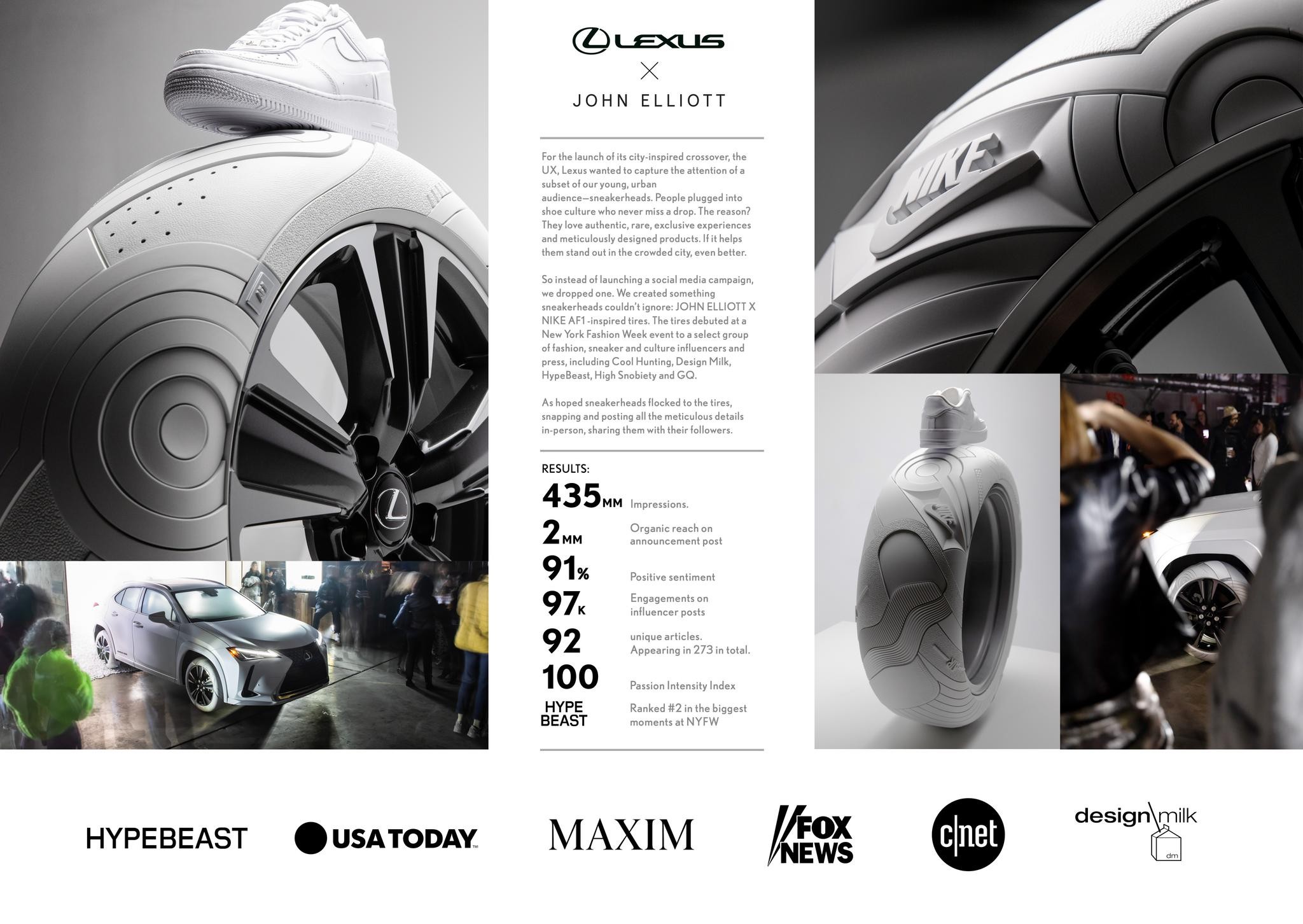 Lexus x John Elliott Sole of the UX Campaign THE WORK