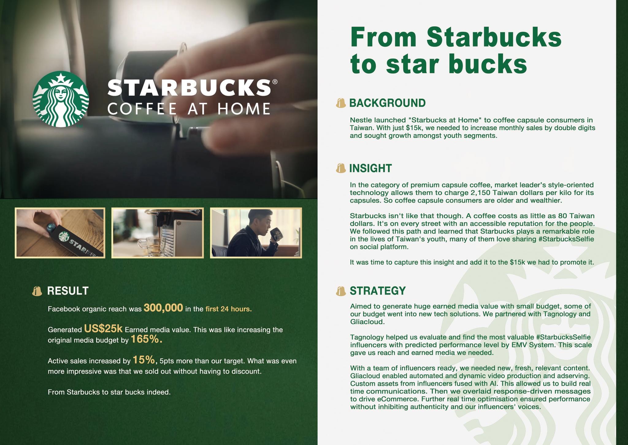 From Starbucks to star bucks