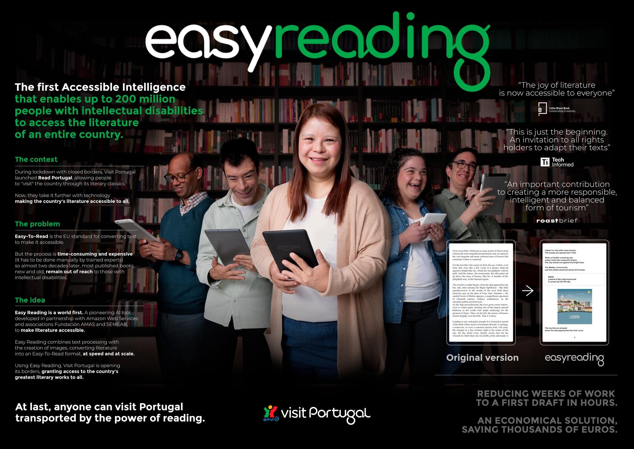Visit Portugal Easy Reader | Campaign