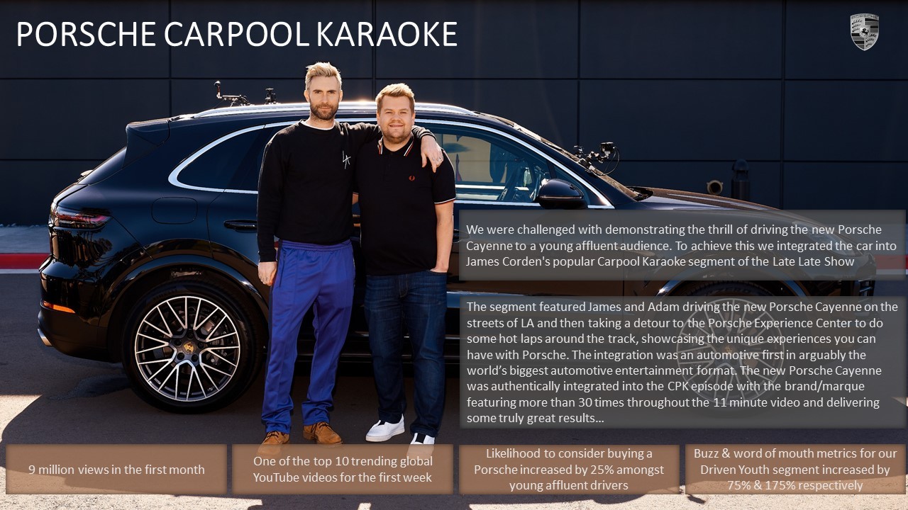 Porsche - Carpool Karaoke