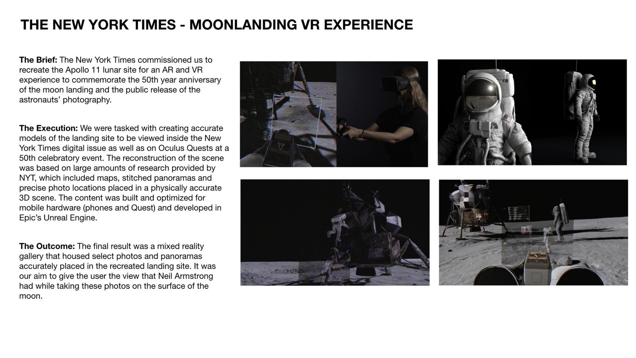 Moonlanding VR Experience