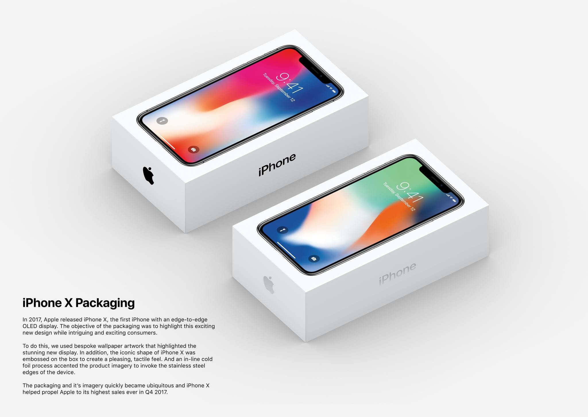 iPhone X Packaging Design