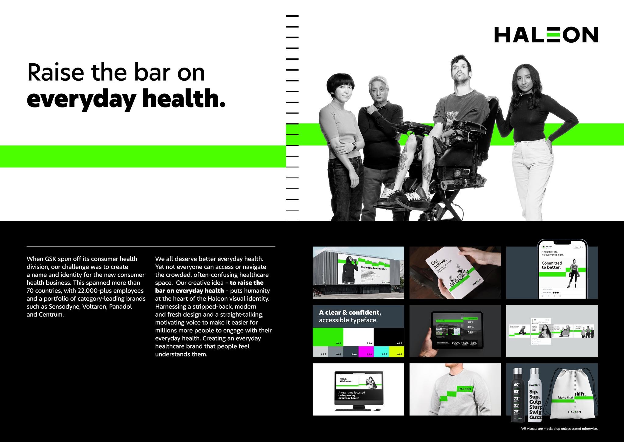 Haleon - brand identity for all