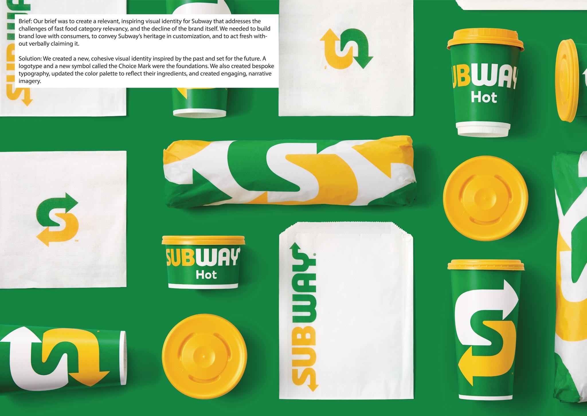 Subway Visual Identity