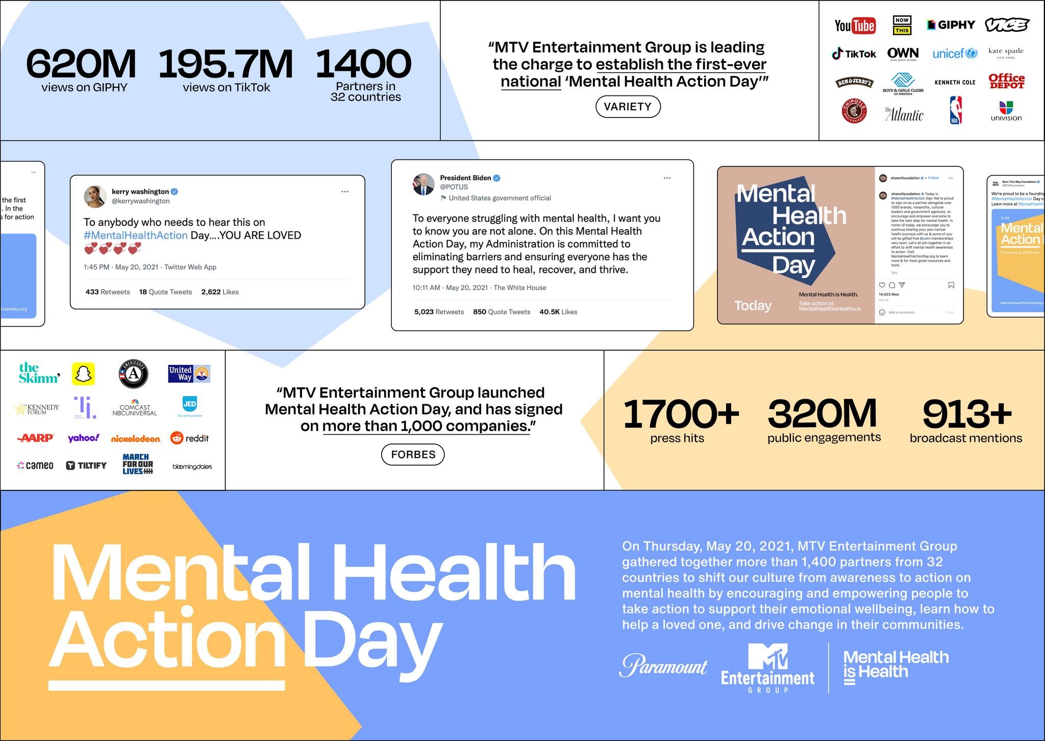 Mental health action day campaign the work