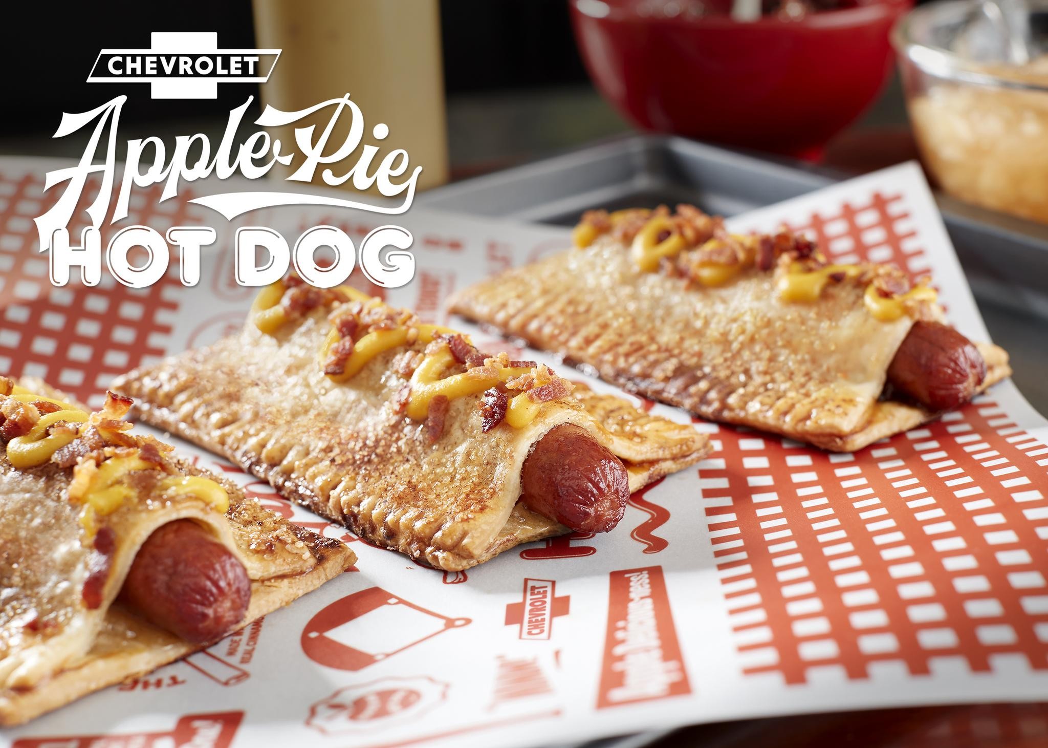 Apple Pie Hot Dog