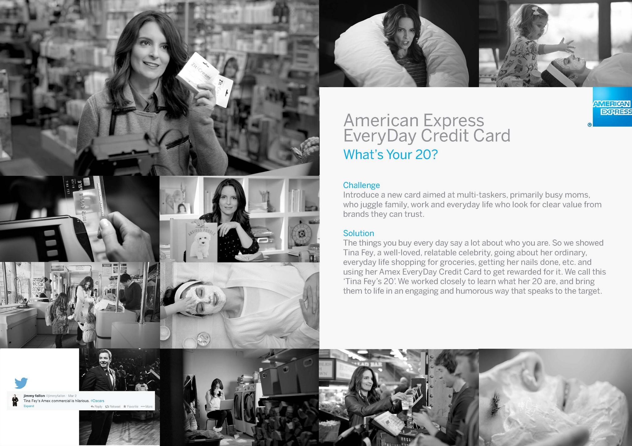 AMEX EVERYDAY CREDIT CARD LAUNCH