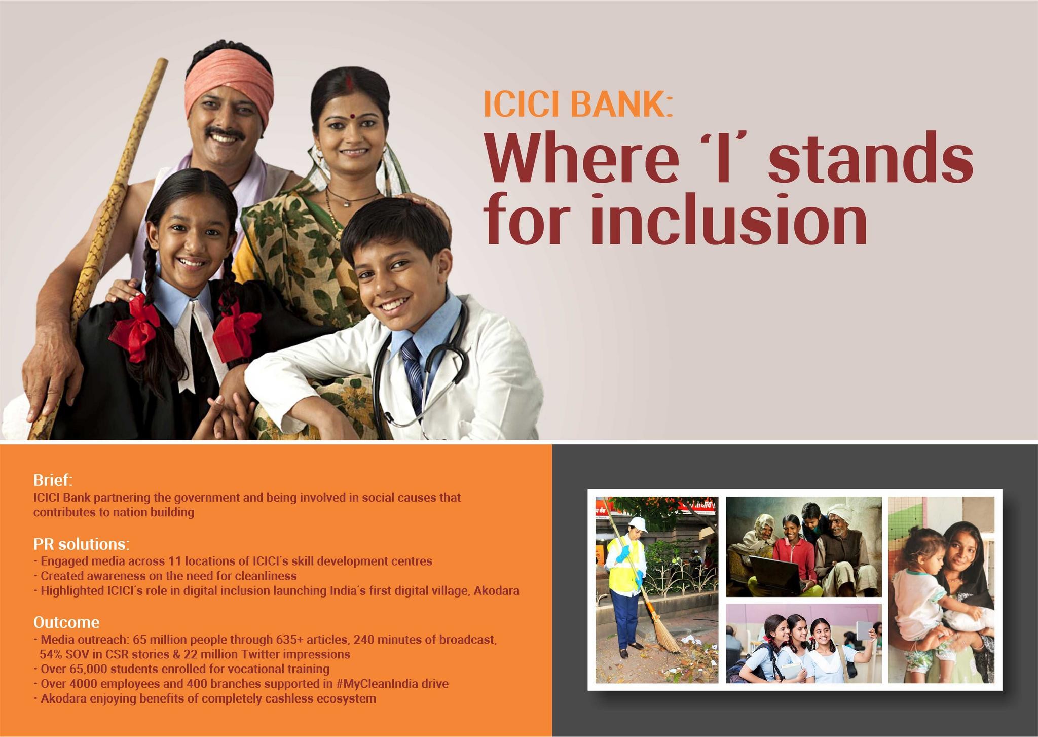 ICICI Bank: Where 'I' stands for inclusion