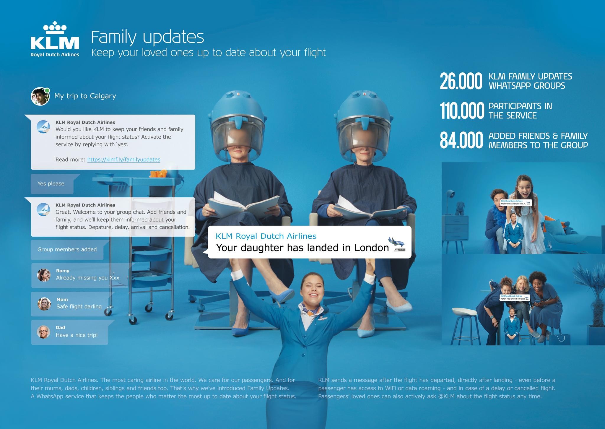 KLM Family Updates
