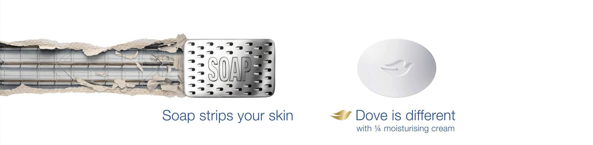 SOAP STRIPS YOUR SKIN