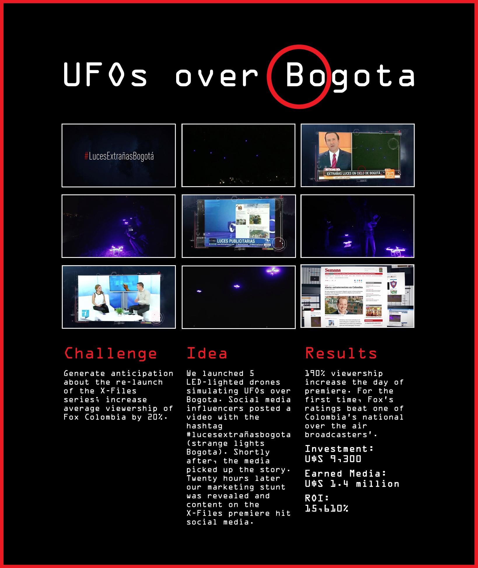 UFOs over Bogotá