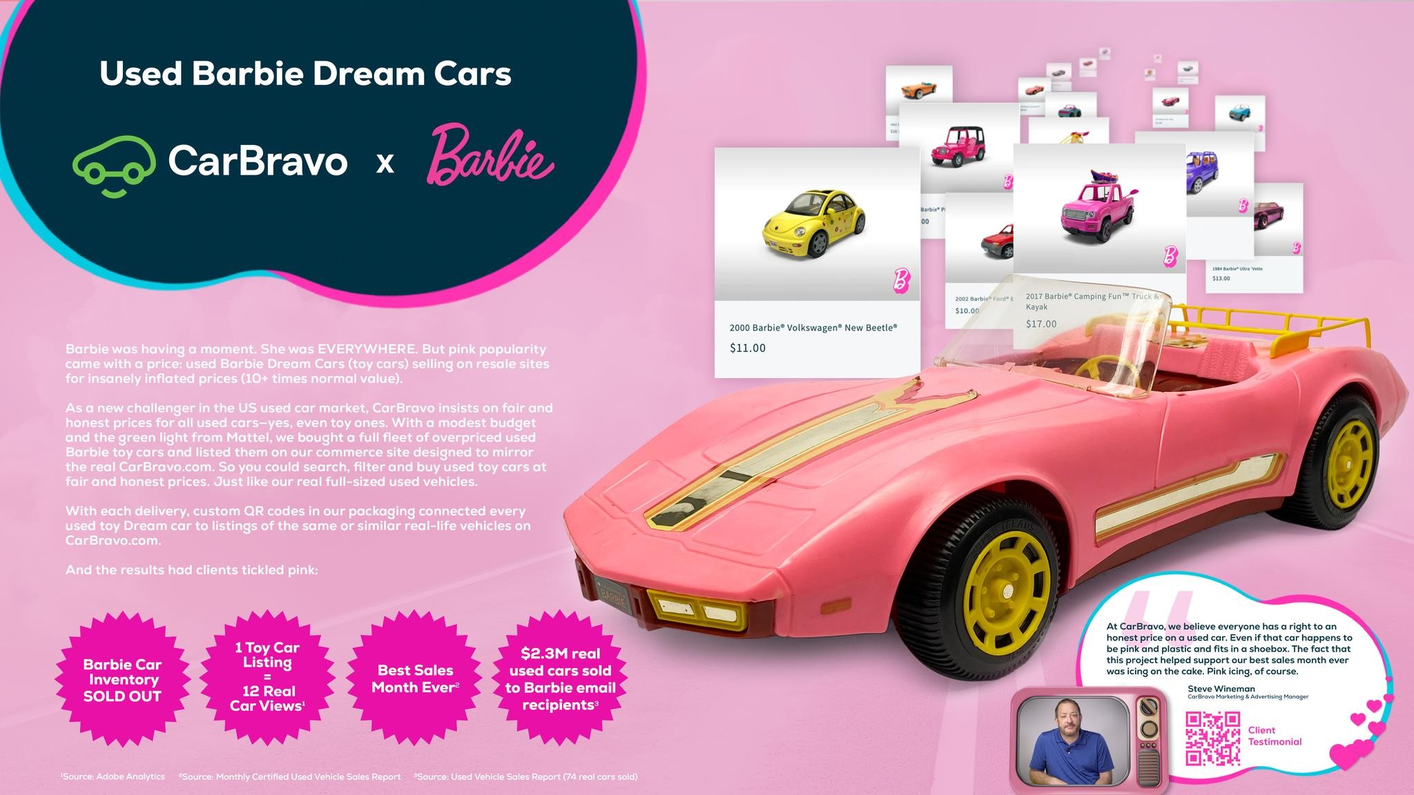 USED BARBIE DREAM CARS 