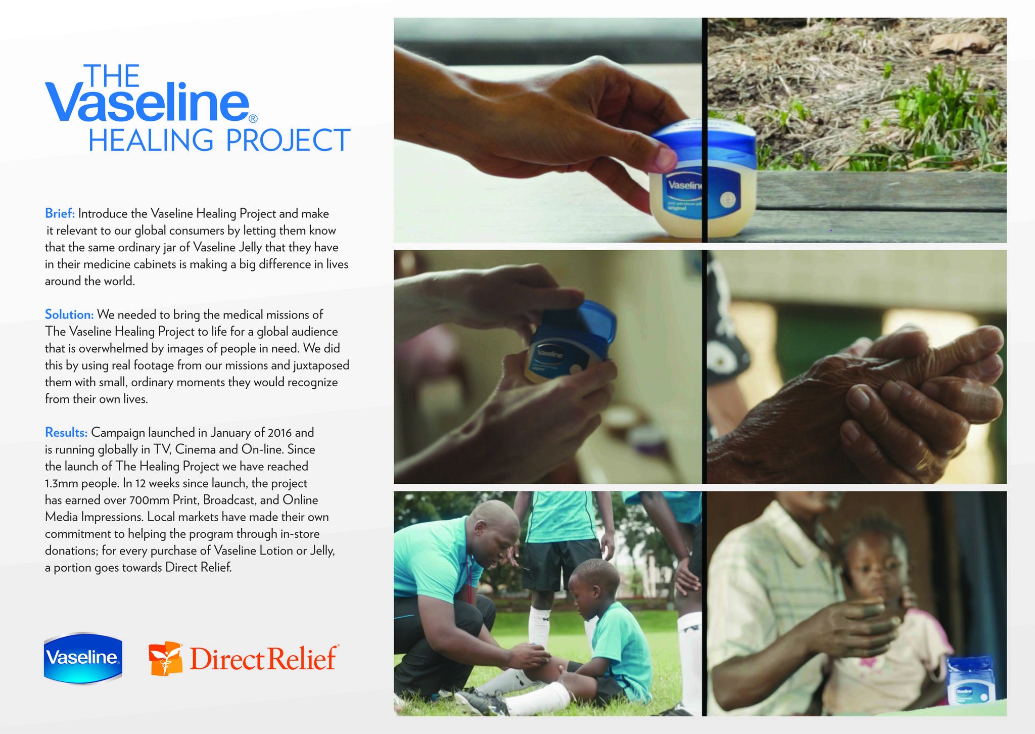 The Vaseline Healing Project