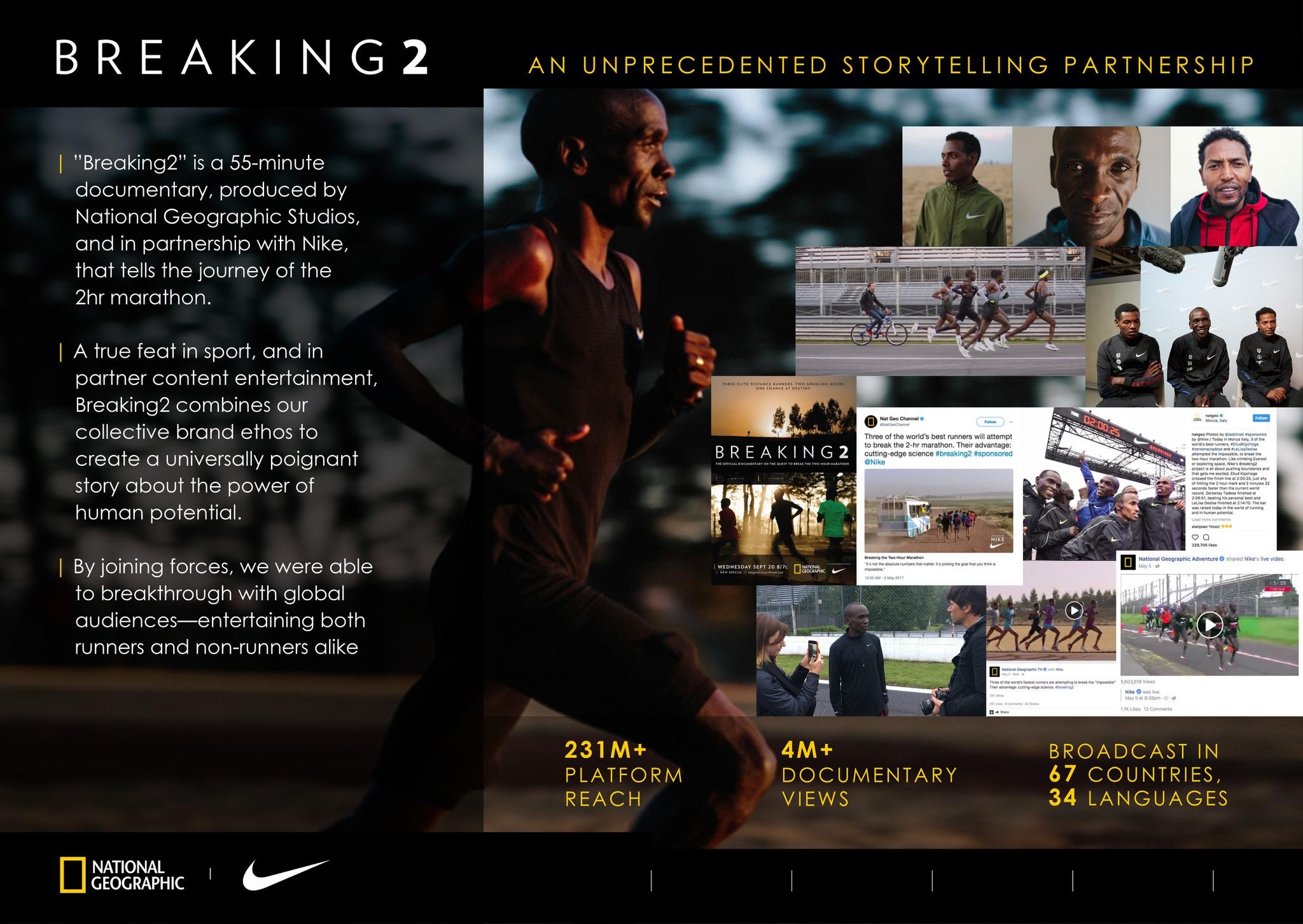 Nike breaking hotsell 2 campaign