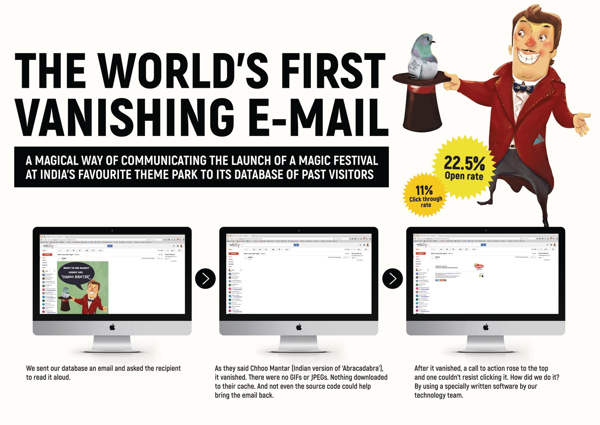 The World's First Vanishing Email