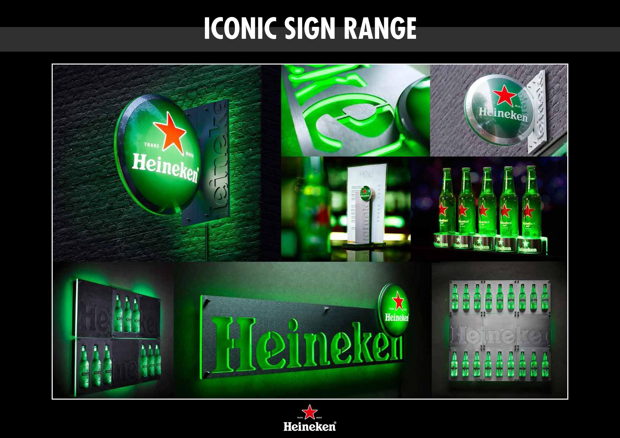 ICONIC SIGN RANGE | Campaign | THE WORK