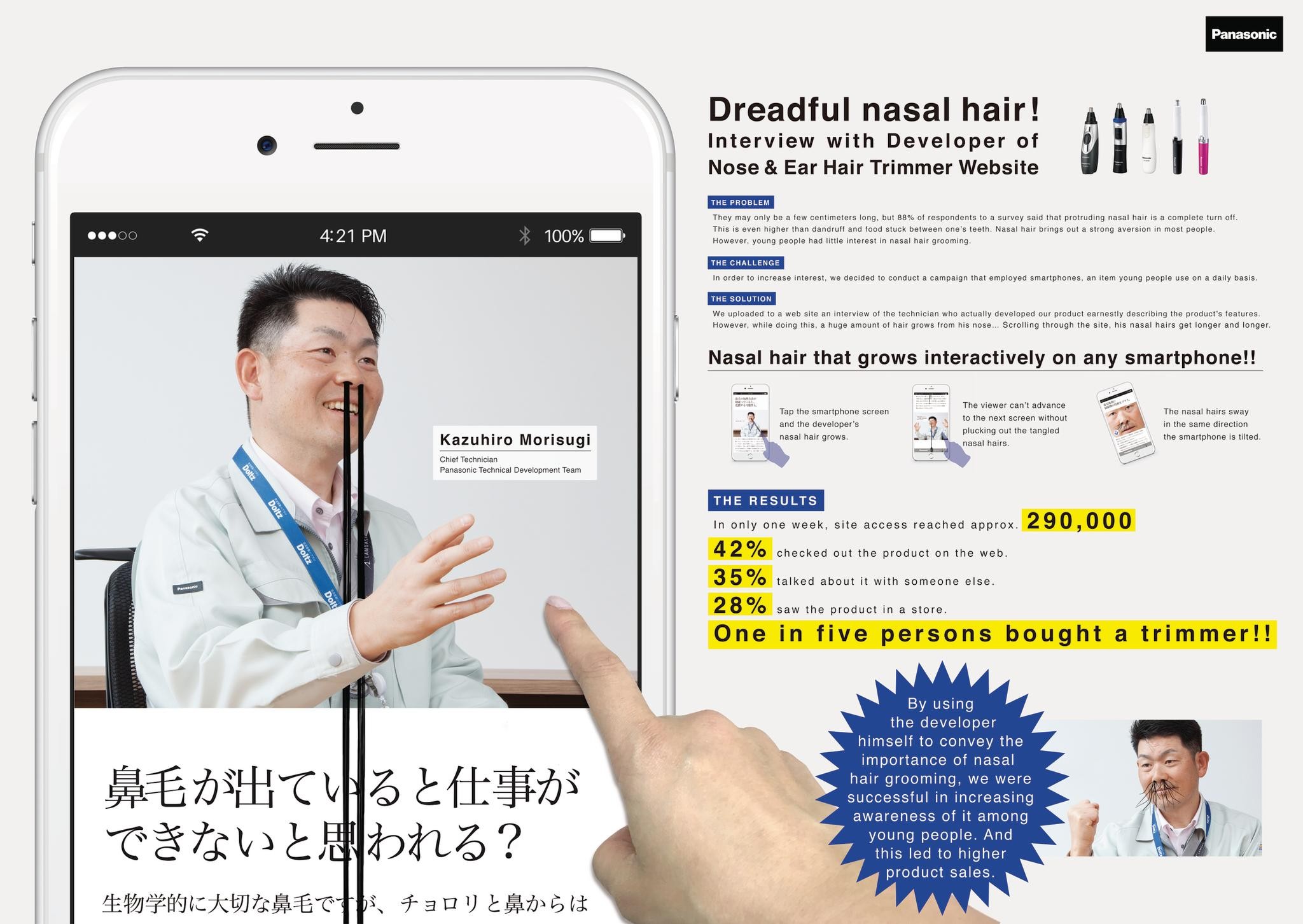 Interview with Developer of Nose & Ear Hair Trimmer Website