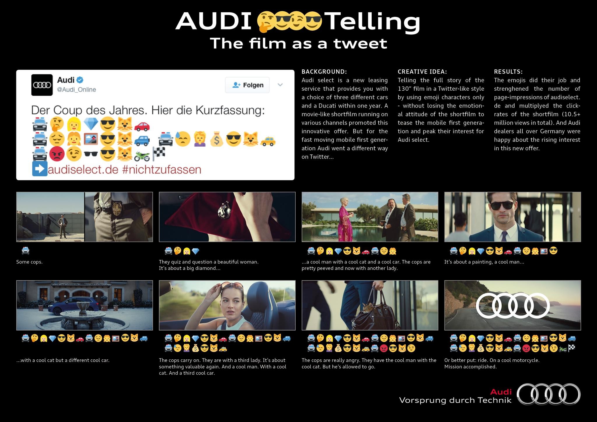 Audi Emoji Telling