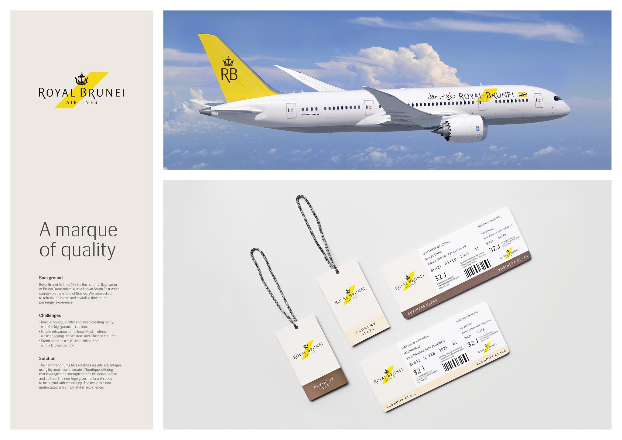 ROYAL BRUNEI AIRLINES – NATIONAL CARRIER OF BRUNEI