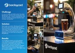 Barclaycard Pay @ Pump – 60 second pint