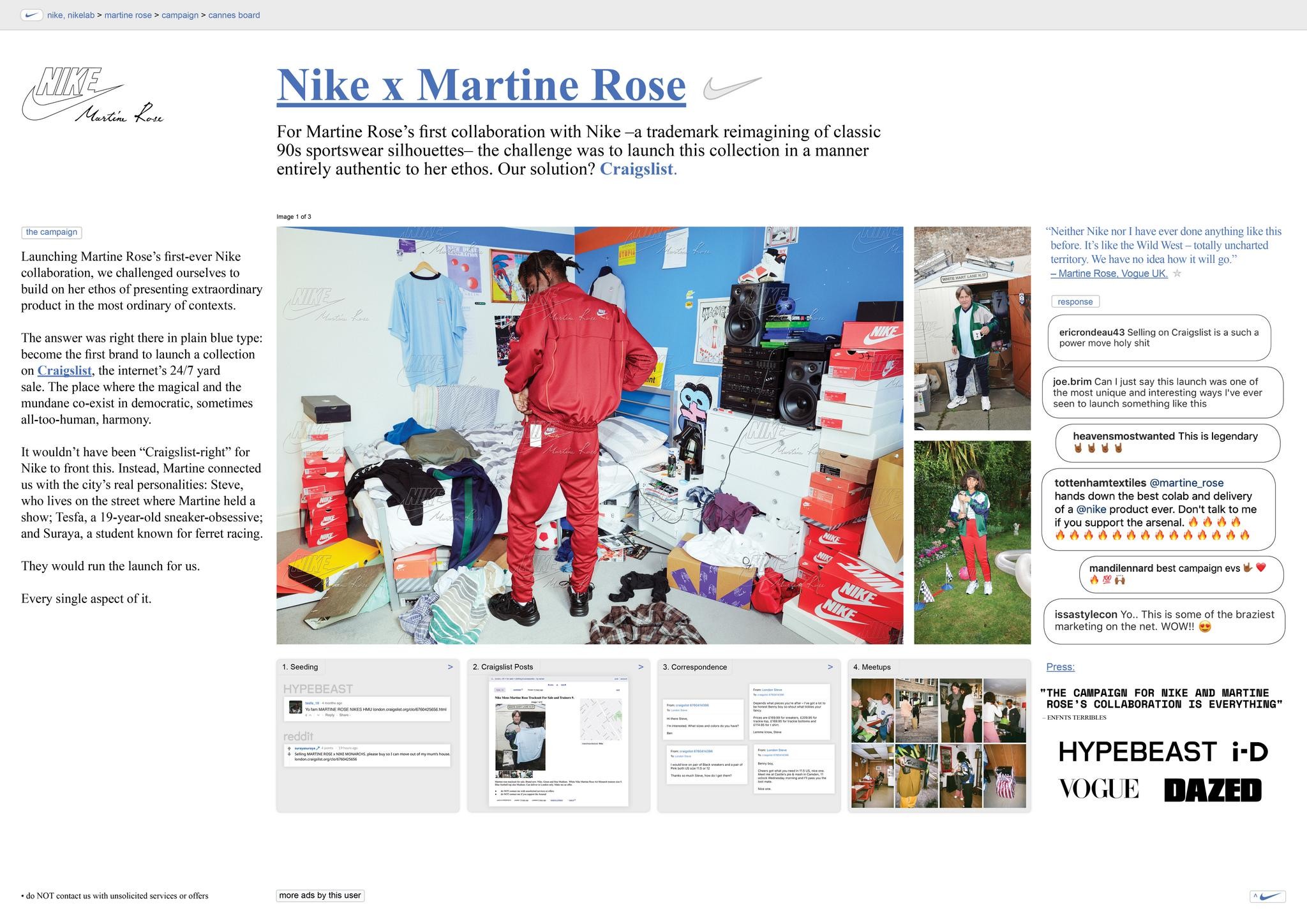 Nike X Martine Rose