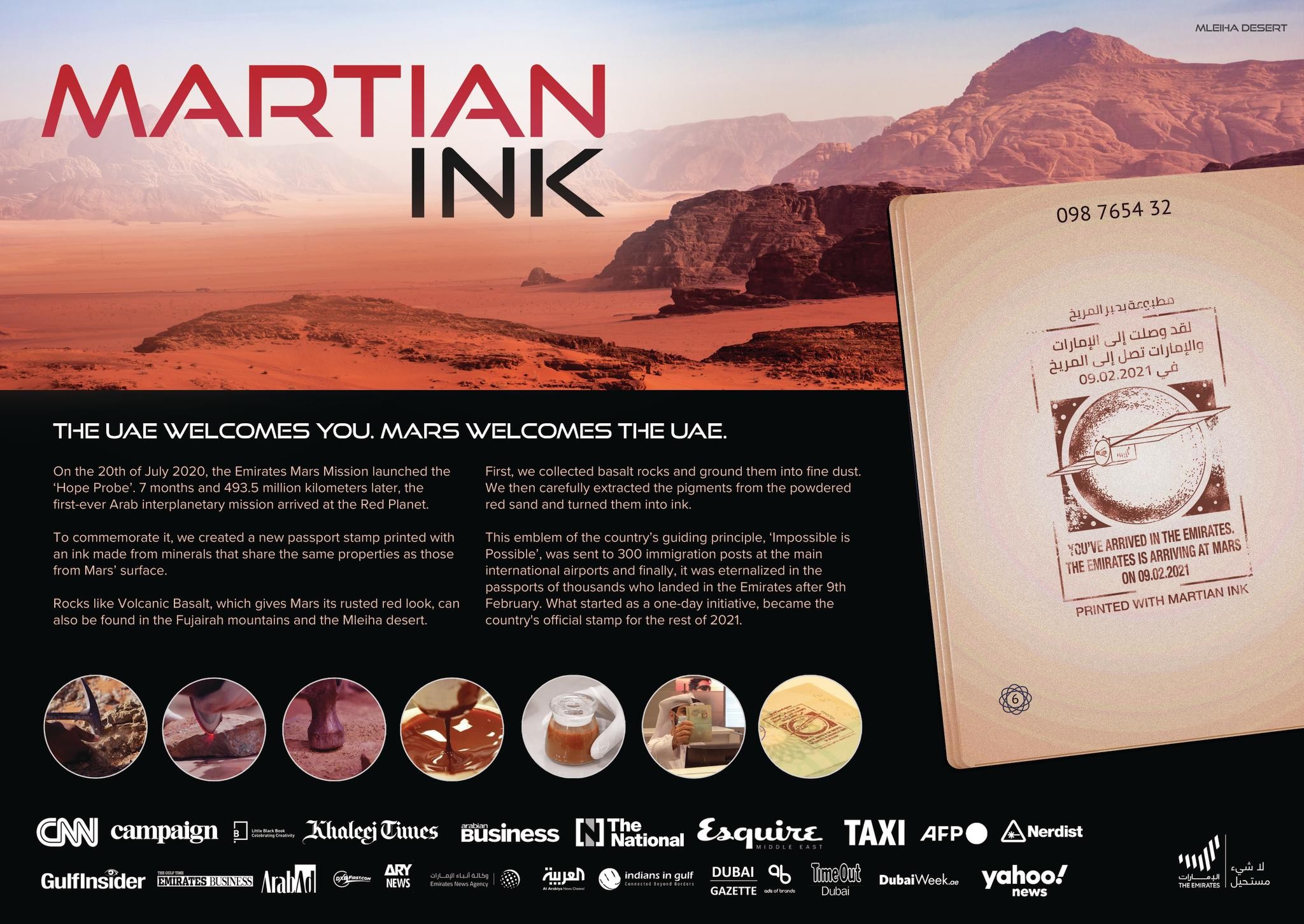 Martian Ink