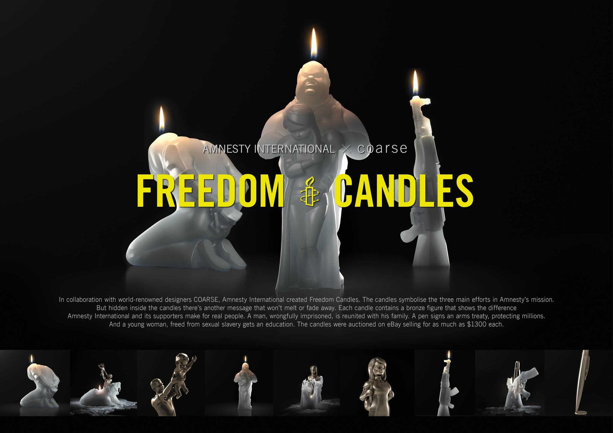 FREEDOM CANDLES