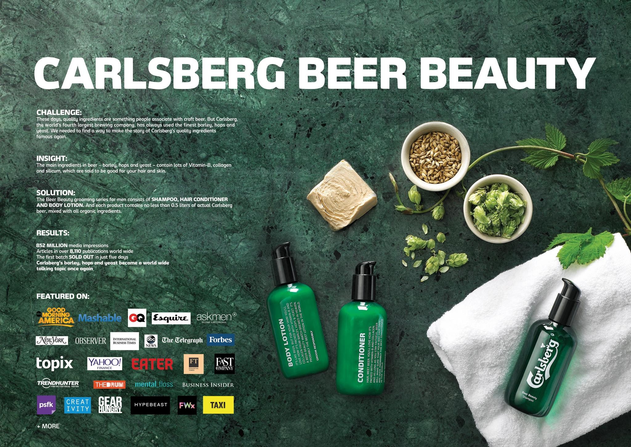 Carlsberg Beer Beauty