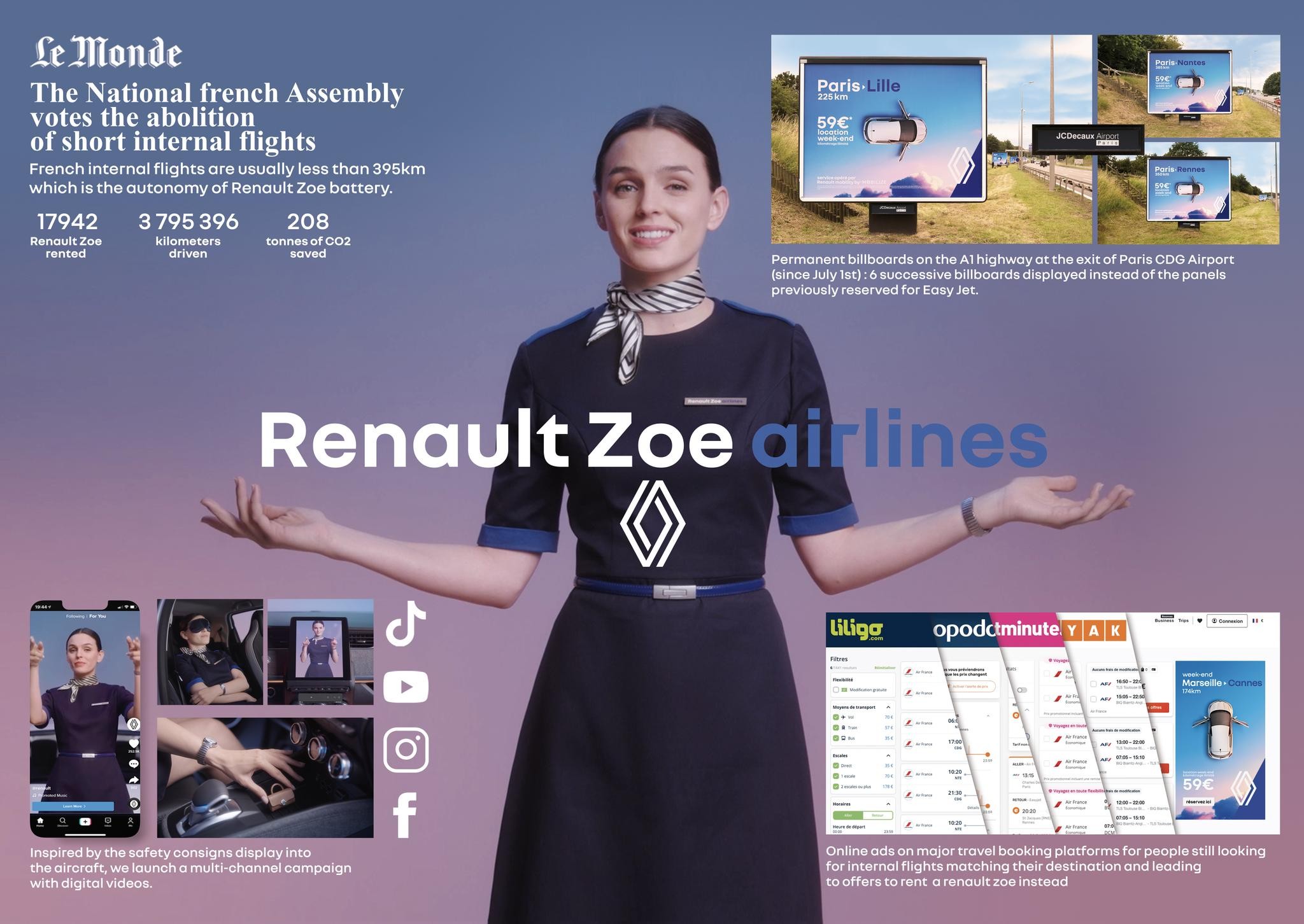 Renault ZOE – Airlines