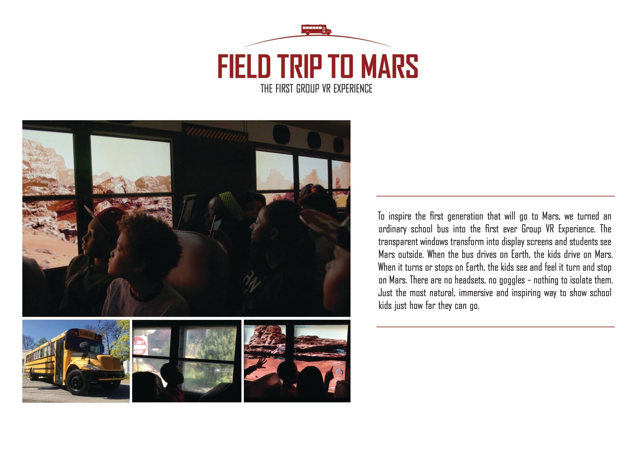 THE FIELD TRIP TO MARS