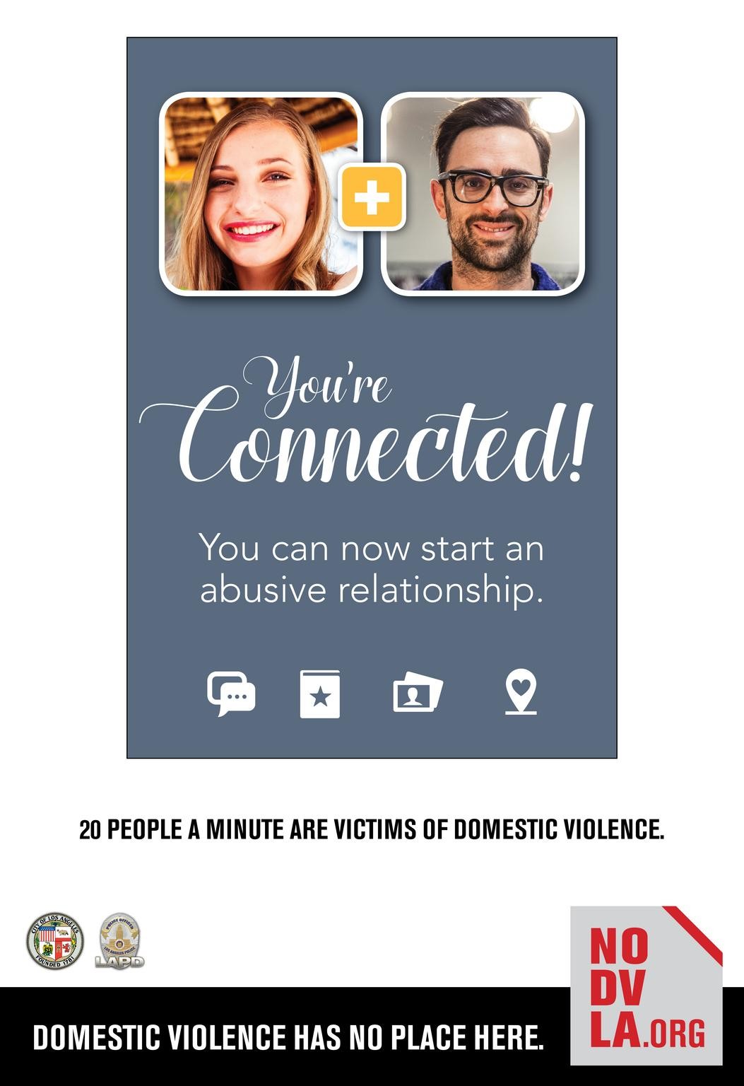 Love and Abuse. Never Together. (Domestic Violence Campaign)