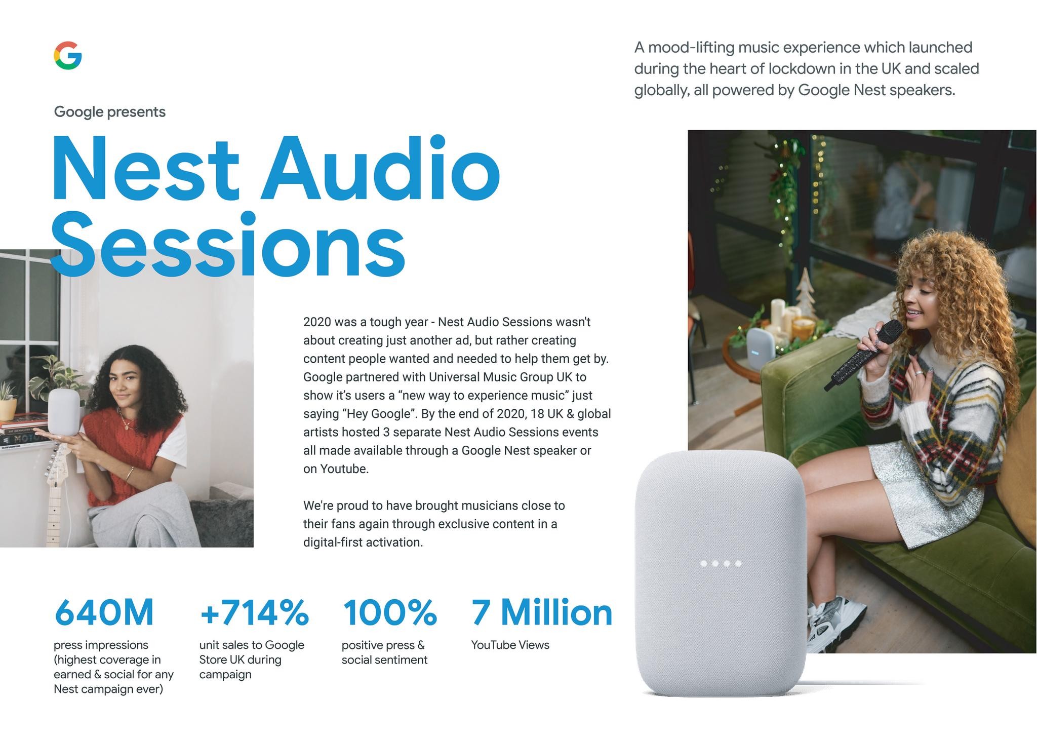 Google Nest Audio Sessions