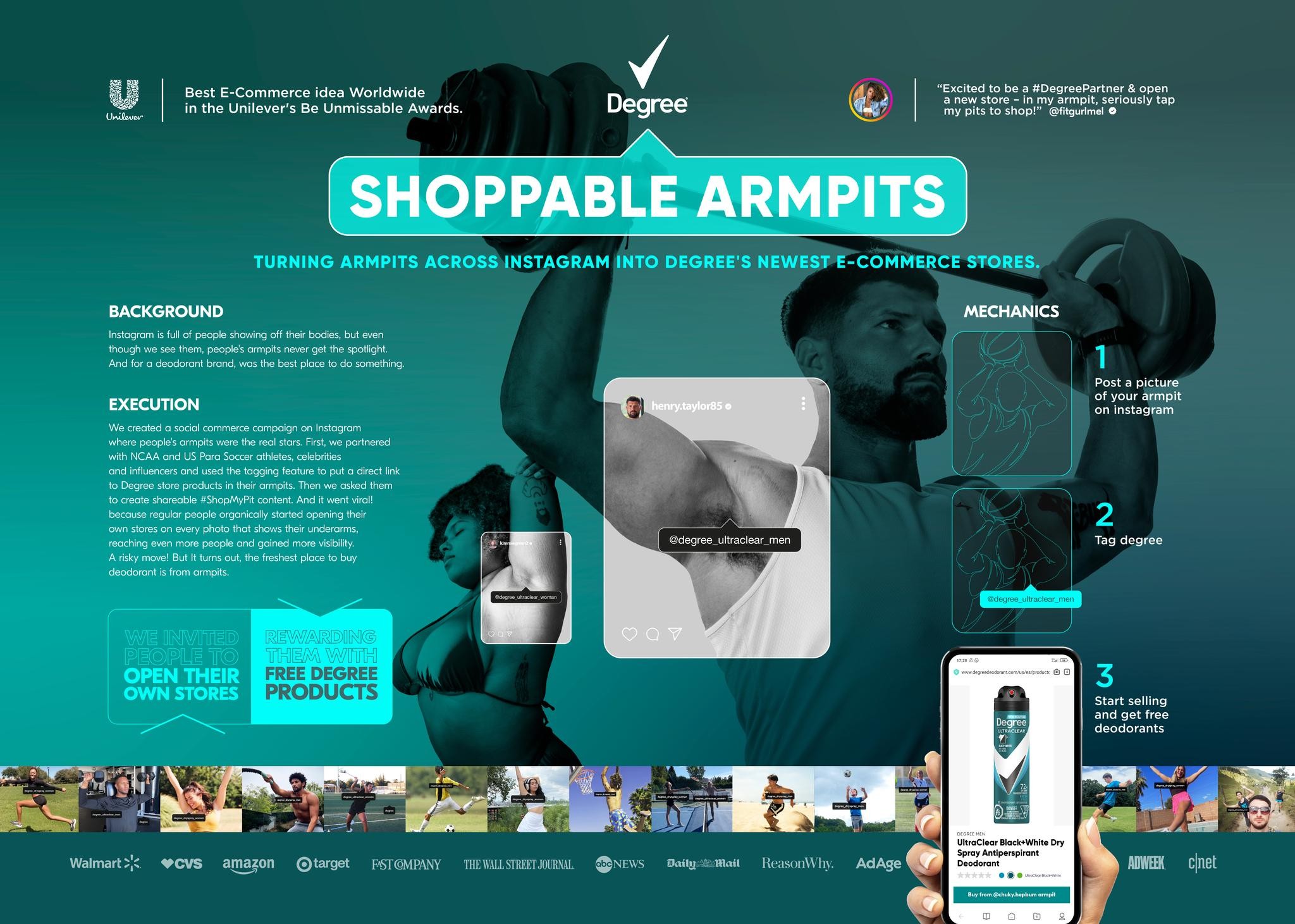 Shoppable Armpits