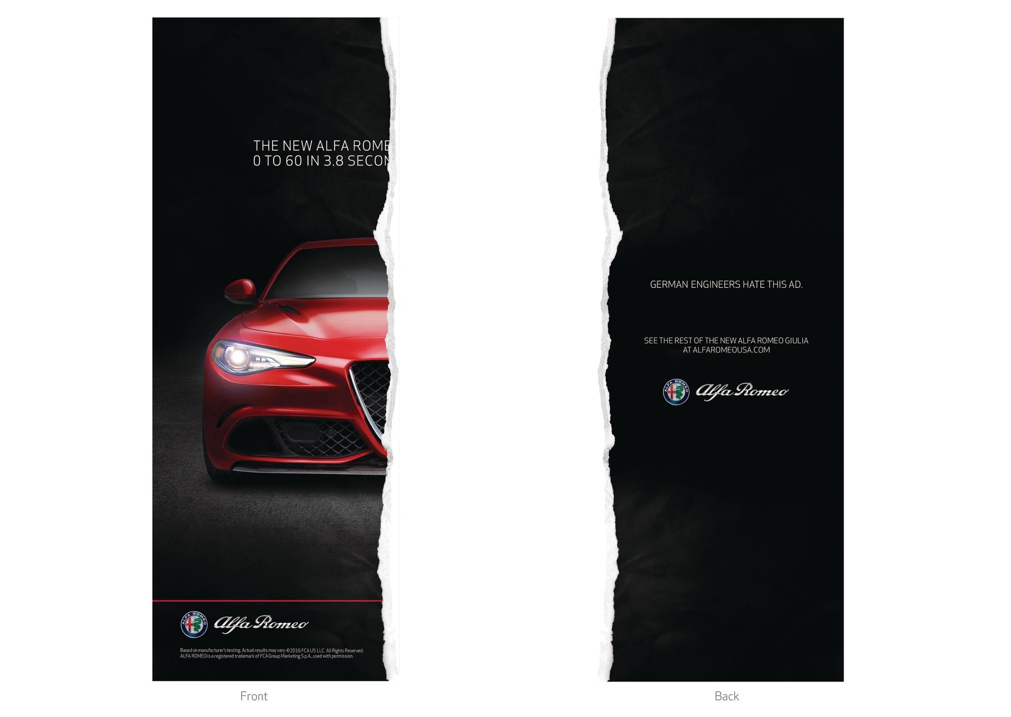 Alfa Romeo - Giulia Print Campaign