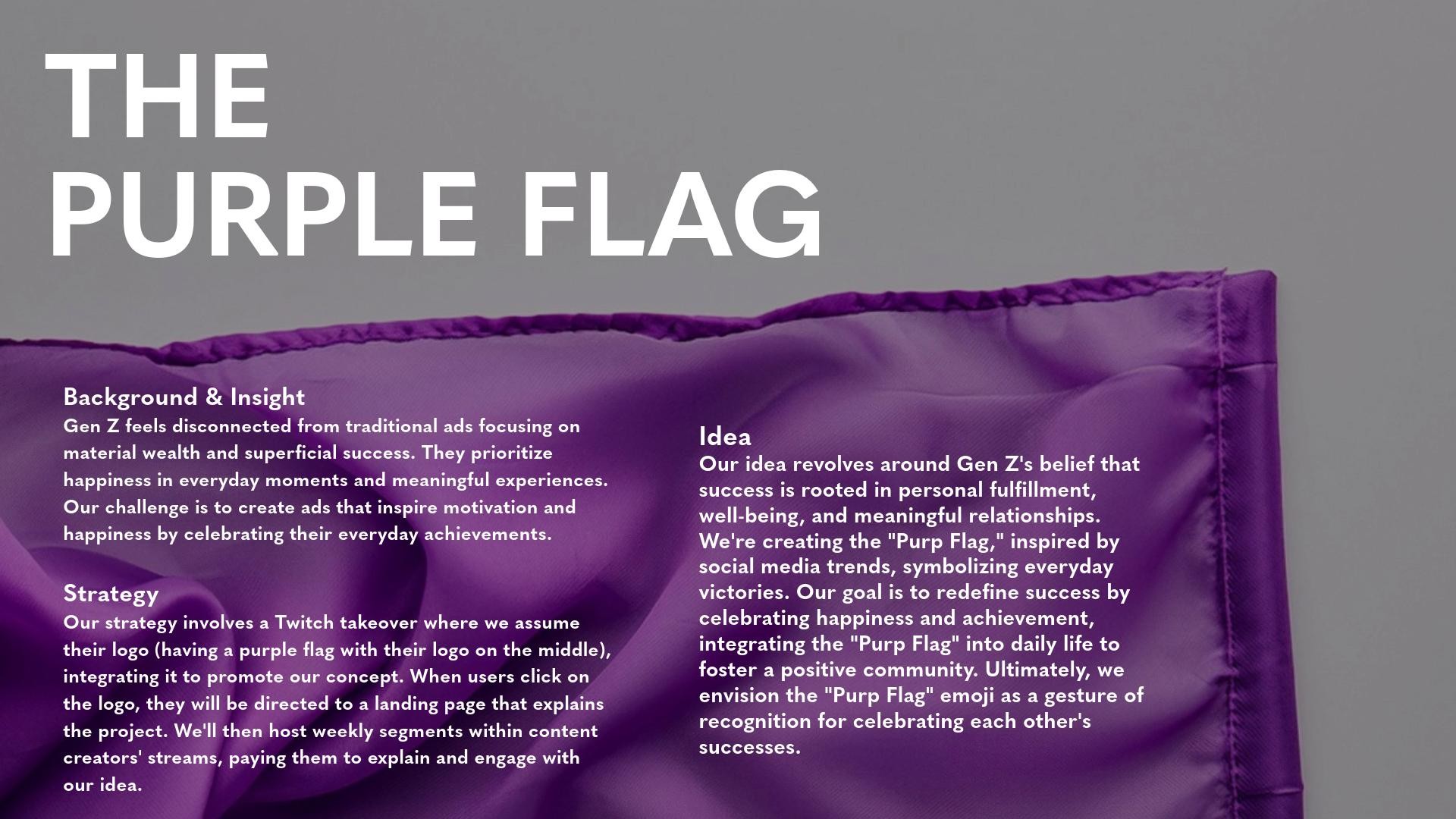 Purp Flag