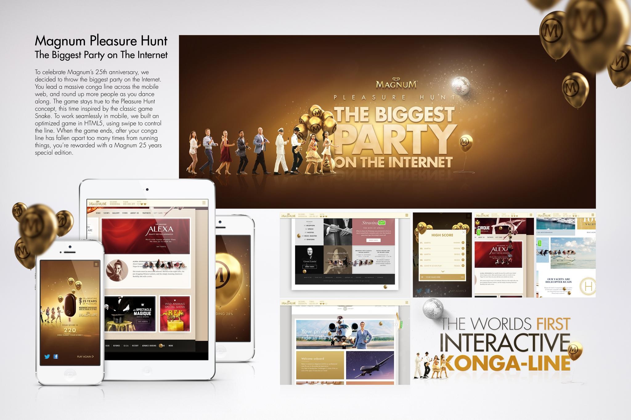 MAGNUM PLEASURE HUNT - THE BIGGEST PARTY ON THE INTERNET