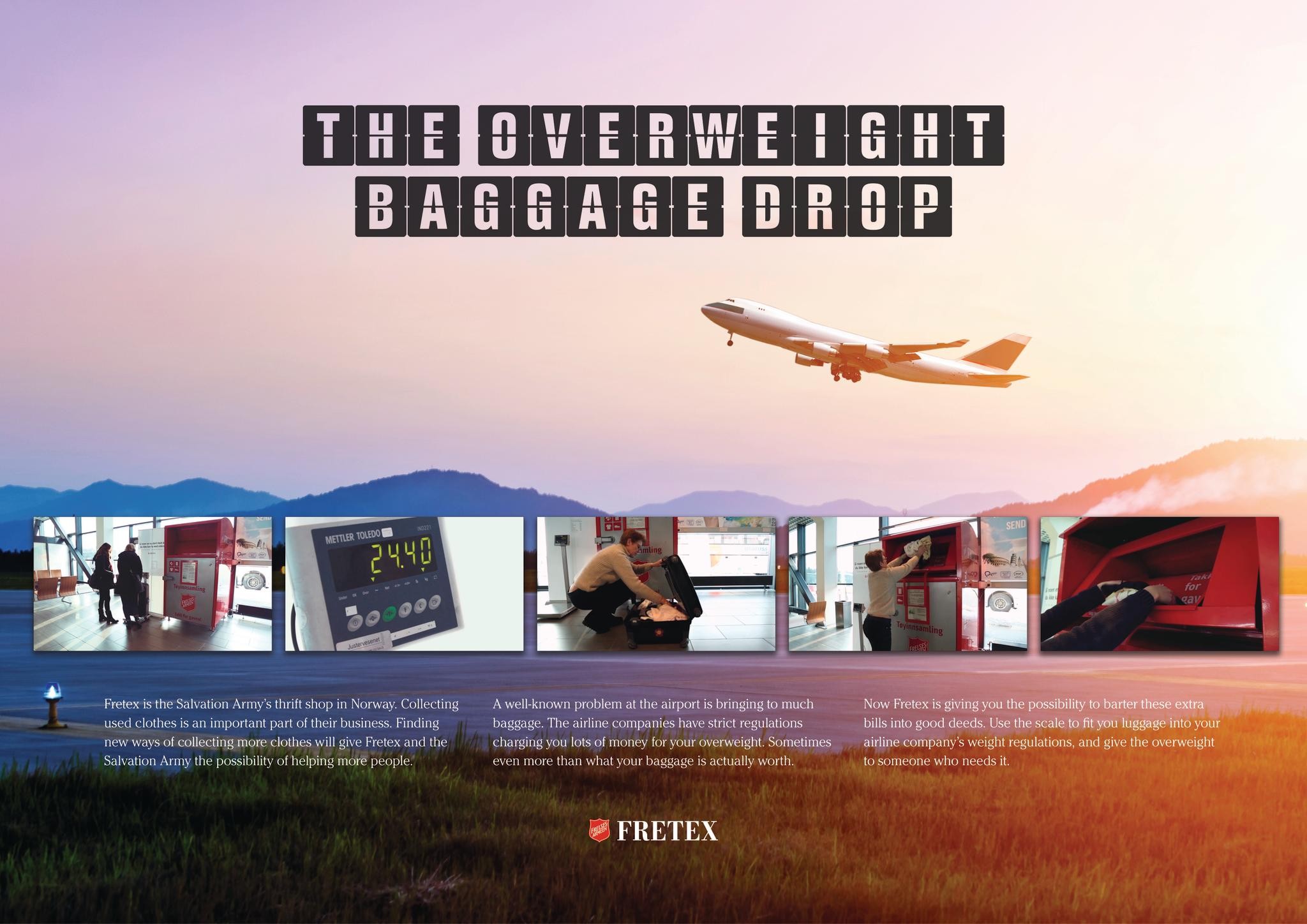 THE OVERWEIGHT BAGGAGE DROP