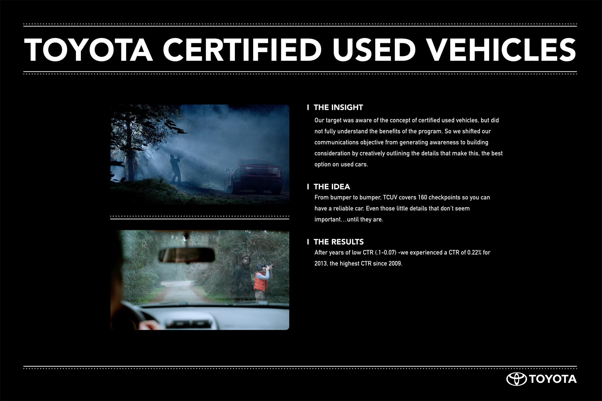 TOYOTA CERTIFIED USED VEHICLES