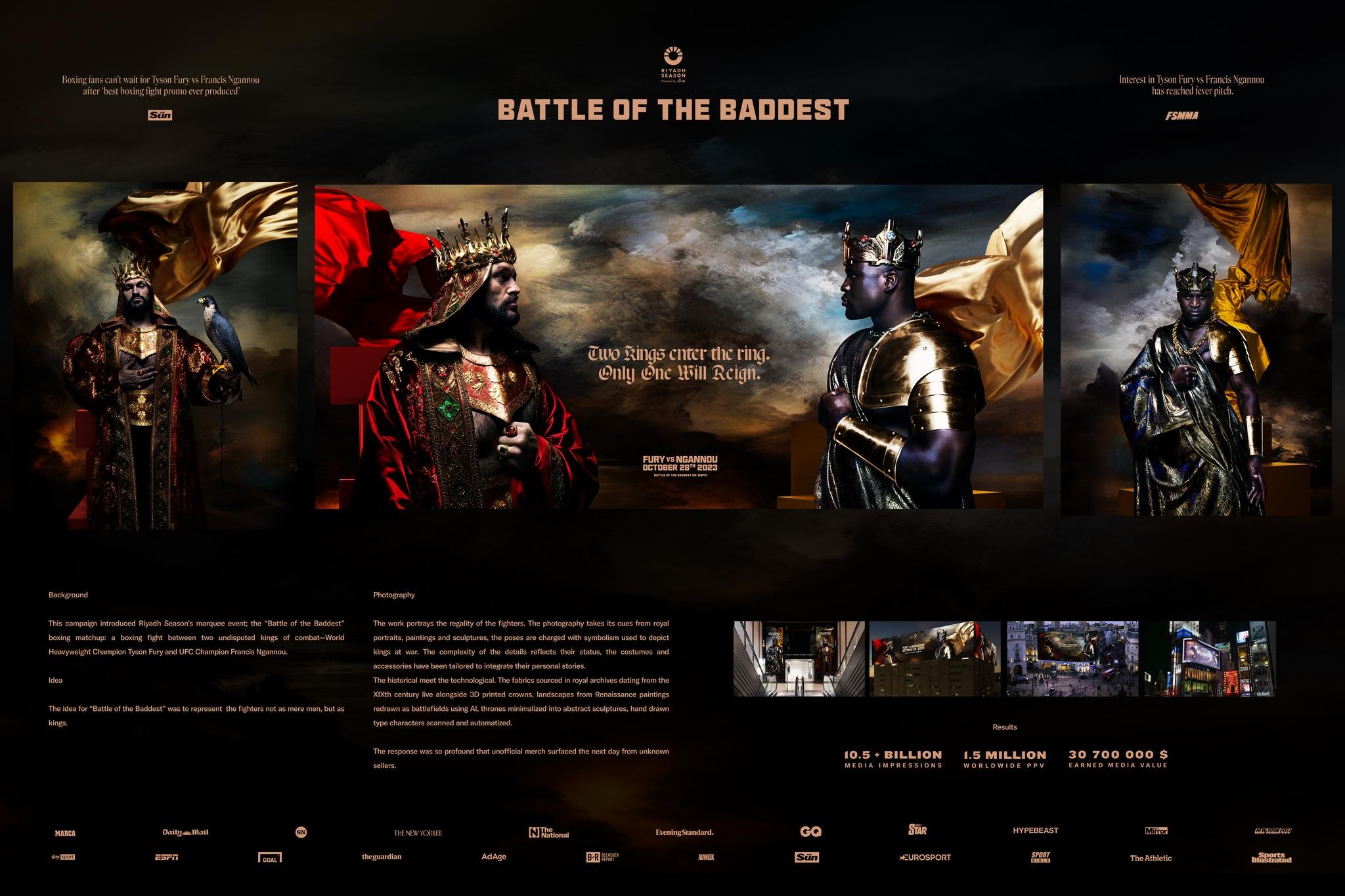 Battle of the Baddest - Print/DOOH