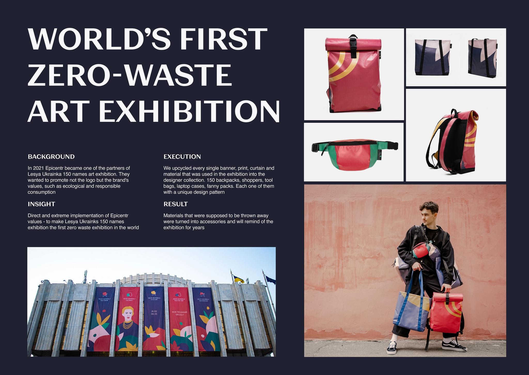 How we created the world’s first zero-waste art exhibition