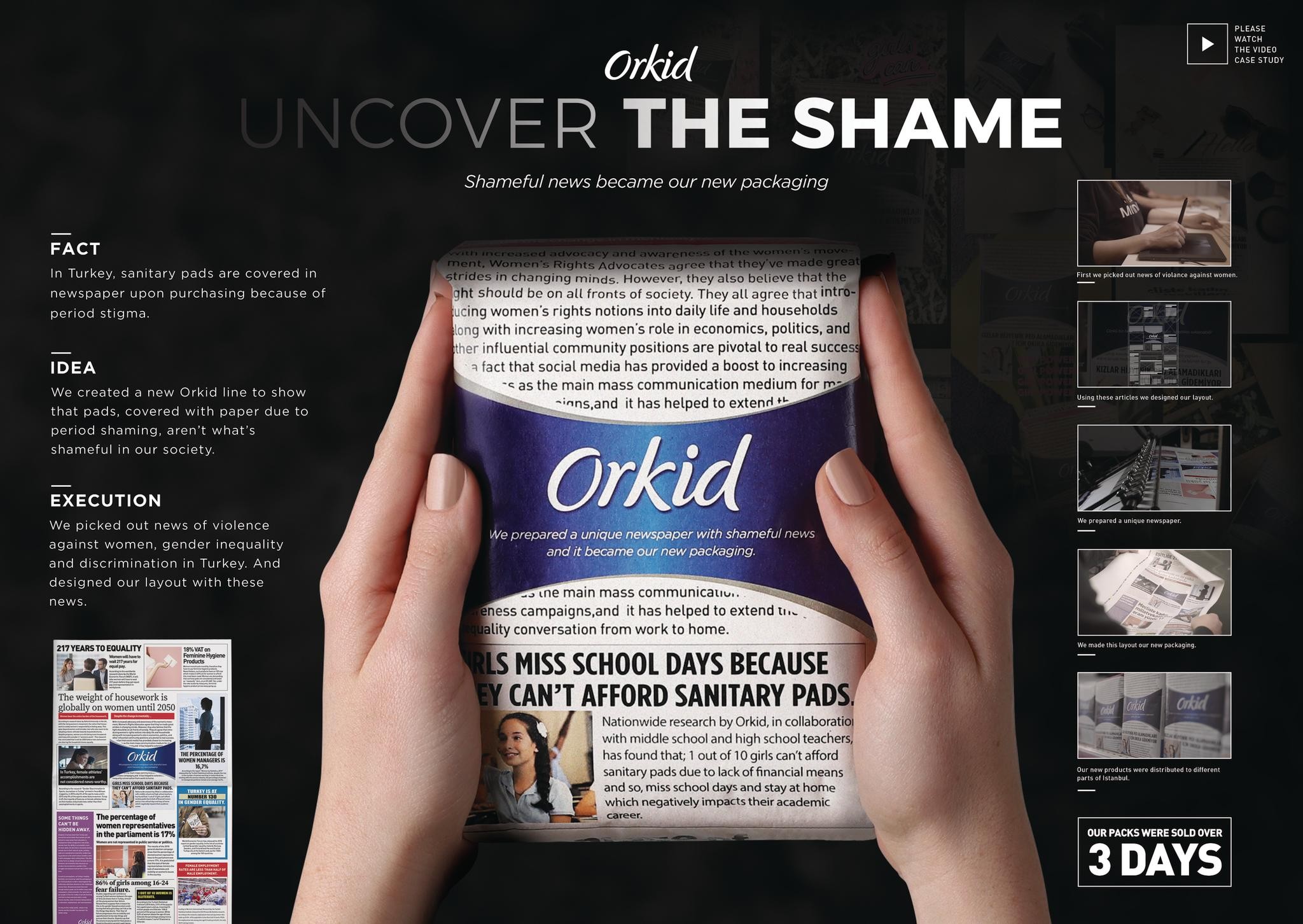 P&G ORKID - UNCOVER THE SHAME