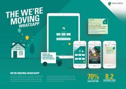The we're moving whatsapp